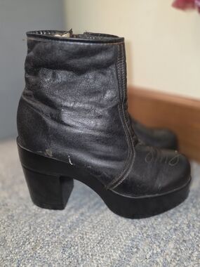Vintage 1970s Platform Disco Boots